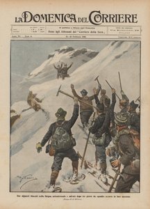 Dois alpinistas presos no norte de Grigna e salvos depois de três dias por equipes correram para salvá-los