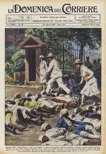 Episódios de desobediência civil na Índia de Achille Beltrame