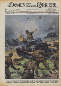 Heroísmo dos legionários italianos nos campos da Espanha
