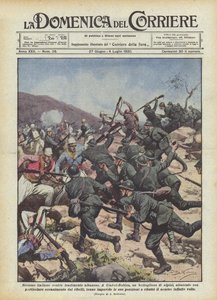 Heroísmo italiano contra a traição albanesa