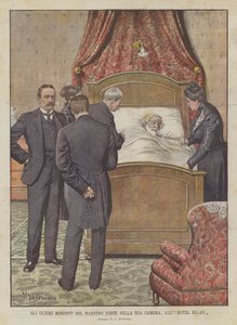 Os Últimos Momentos do Maestro Verdi no seu quarto, All Hotel Milan