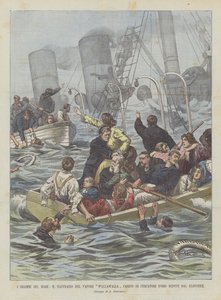 Os dramas do mar, o naufrágio do vapor Wallawalla Carga dos pesquisadores do DORO veteranos do Klondike