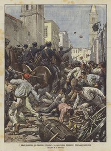 A Gravi Disordini Di Cerignola (Foggia), A Cavalaria Dispersa Camponeses Inversos