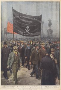 Os manifestantes da fome