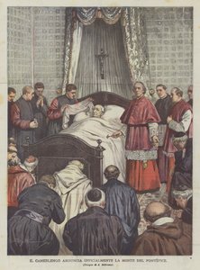 O Camerlengo anuncia oficialmente a morte do pontífice