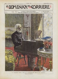 O Maestro Verdi, no 86º aniversário do seu nascimento