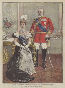 Príncipe Alberto Edoardo e Princesa Alessandra Di Galles, Novos Soberanos da Inglaterra