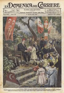 O sultão do Egito entre os órfãos italianos de Alexandria