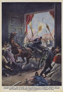 O cavalo na igreja