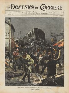 O desastre ferroviário grave do muito direto Milão-Roma, perto de Piacenza
