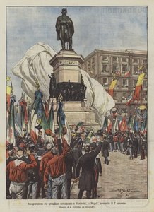 Inauguração do grandioso monumento a Garibaldi, em Nápoles, ocorreu no dia 7 de