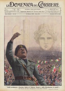 Itália proletária e fascista, Itália de Vittorio Veneto e da Revolução, de pé!