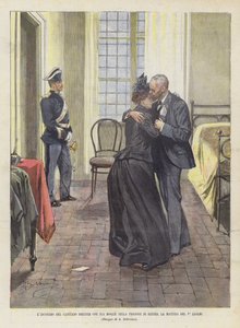 A Reunião Do Capitão Dreyfus Com Sua Esposa Na Prisão De Rennes, A Manhã De 1 De Julho