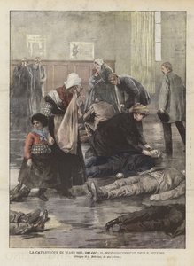 A catástrofe de Waes na Bélgica, o reconhecimento das vítimas