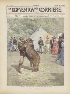 O príncipe luta de molfetta com um urso