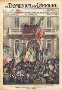 A mãe Regina para Trento