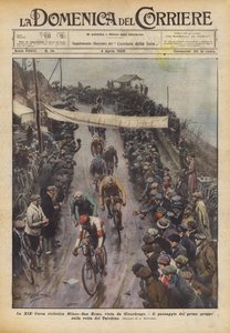 A 19ª corrida de ciclismo Milan-San Remo, vencida por Girardengo