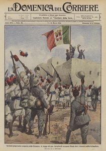 A lenta progressiva conquista da Cirenaica, as tropas do Gen Cavaciocchi ocupam Slonta onde