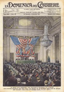 O cenário histórico da abertura da Conferência de Washington para o desarmamento