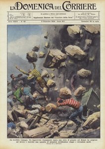 A terrível avalanche