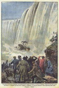 A tragédia do inglês Stephens, um barbeiro que tentou cruzar as Cataratas do Niágara
