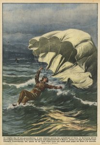 O fim trágico de um paraquedista