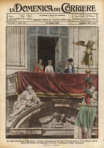 A visita dos soberanos da Inglaterra a Roma