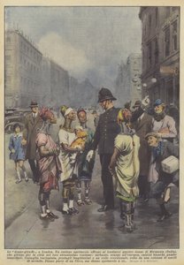 Mulheres-girafas em Londres