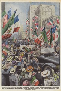 O entusiasmado americano bem-vindo à missão italiana