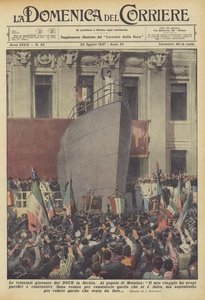 Os dias do triunfo do Duce na Sicília