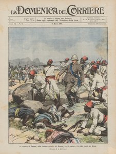 O confronto de Danane, na colônia italiana de Benadir, entre os ascari e as tribos rebeldes do Bimal