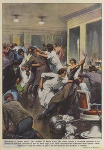 Malviventi em mãos feias de Achille Beltrame