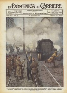 Métodos da grande guerra que a guerra civil revive na Irlanda conturbada