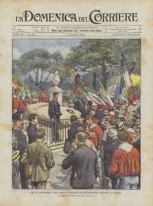 No 20º aniversário da morte de Garibaldi, a peregrinação nacional a Caprera