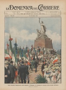 No quinquagésimo aniversário da batalha de Melegnano, a cerimônia do último domingo antes do Ossuário