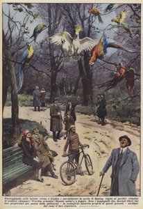 Andando nas florestas perto de Londres e especialmente em Epping, isso acontece com a pacífica de Achille Beltrame