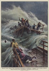 Quando o mar se enfurece de Achille Beltrame