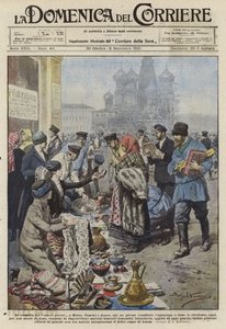 Os ricos são obrigados a vender seus pertences na Rússia pós-revolucionária