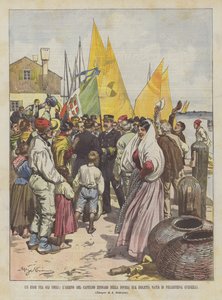 Um Herói Entre Os Humildes, O Capitão Zennaro Chega Em Sua Pobre Natividade De Natividade Di Pellestrina (Veneza)