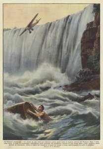 Uma noite americana bizarra fechou em um barril para superar ainda este ano a famosa cachoeira Niagara