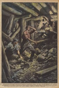 Um resgate milagroso nas minas de madeira de Castelnuovo (Arezzo)