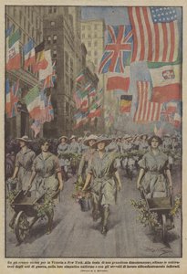 Uma procissão anti-guerra para a vitória em Nova York