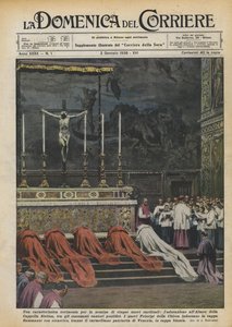 Uma cerimônia característica para a nomeação de cinco novos cardeais, Ladder to the Altar