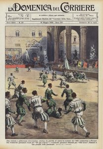 Uma reencenação histórica curiosa e pitoresca
