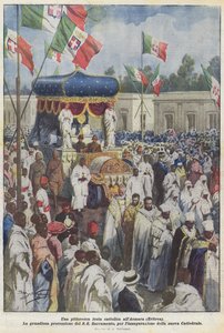 Um feriado católico pitoresco em Asmara (Eritreia)