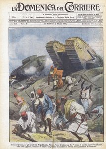 Uma surpresa para os árabes na Tripolitânia de Achille Beltrame