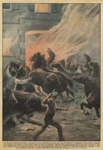Uma corrida de cavalos de corrida