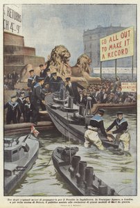 Um dos meios de propaganda originais para o empréstimo na Inglaterra