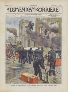 V Congresso dos Bombeiros Italianos, A Grande Manobra Na Arena De Milão, No Último Domingo
