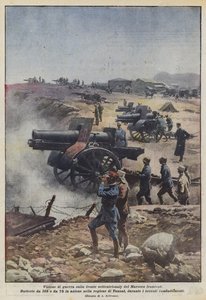 Visão de guerra na frente norte do Marrocos francês
